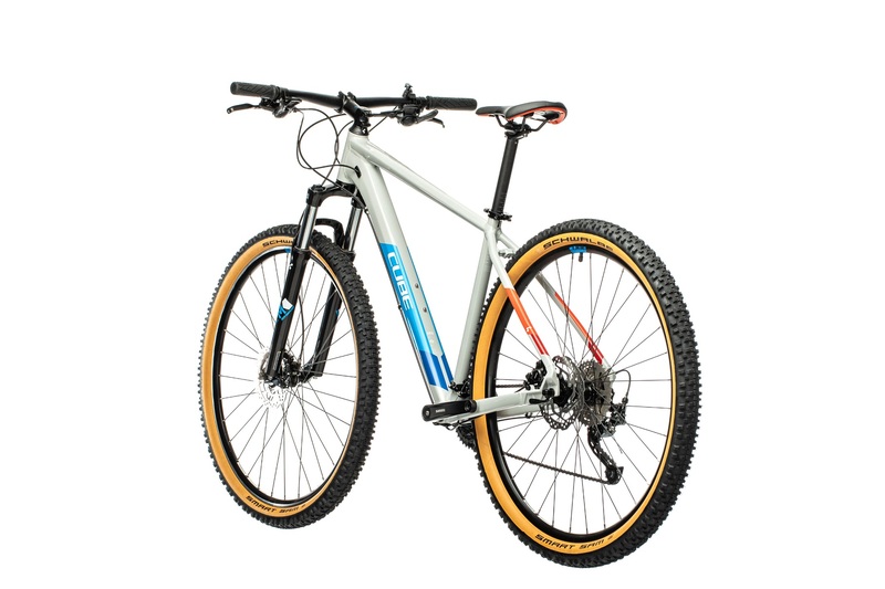 Cube horské kolo AIM SL grey blue red
